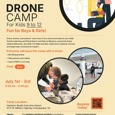 JUL 1-3, 2024 Summer Drone Camp