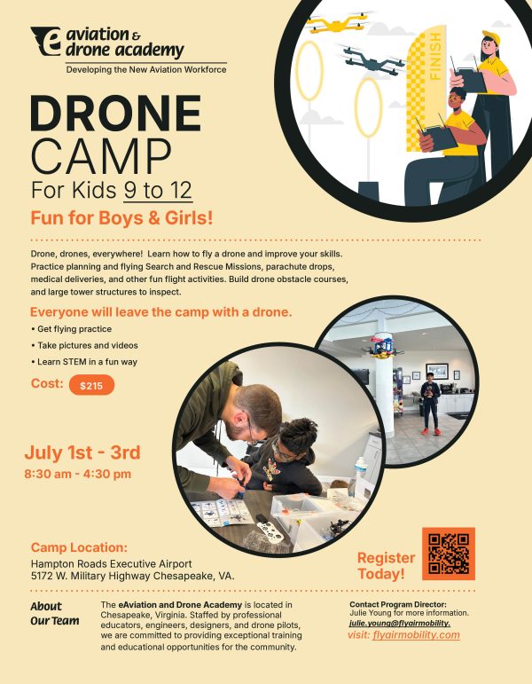 JUL 1-3, 2024 Summer Drone Camp