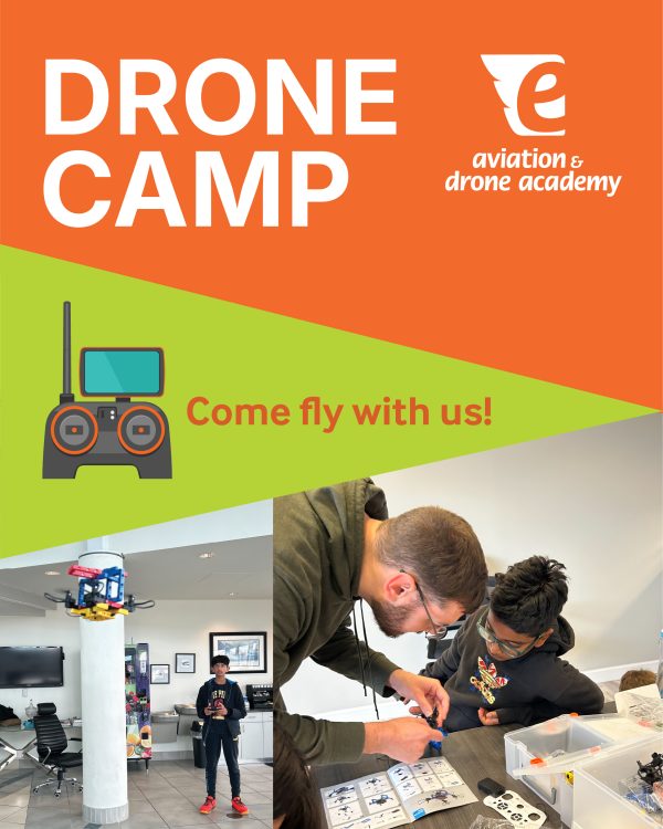 AUG 12 - 16th,  TCC Summer Drone Camp